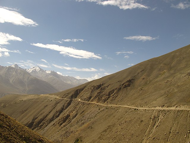 Pamir Highway, Wakhan-Valley between Murghab and Vrang