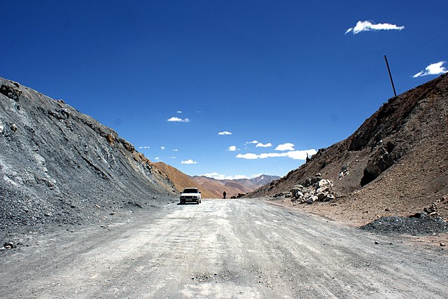 Punto más alto del Ak Baital Pass