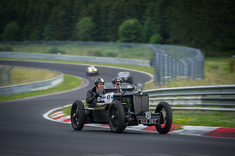 Nürburgring Nordschleife vintage car
