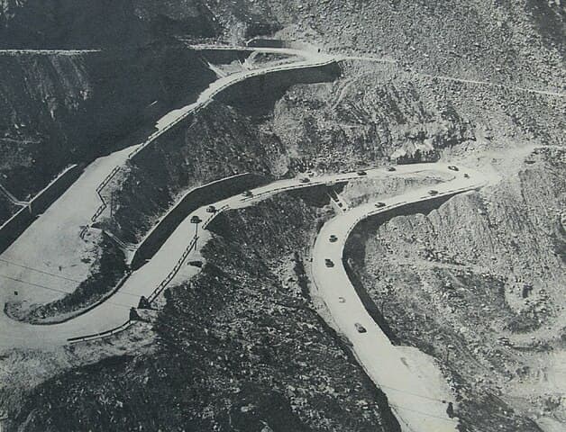 Transfagarasan Road in 1976