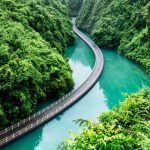 The Enchanting Floating Bridge of Shiziguan, China